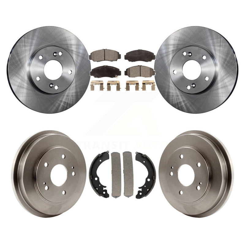 Transit Auto K8F-103195 Disc Brake Kit for 2003-2010 Honda Civic, Honda Accord - Front and Rear product image