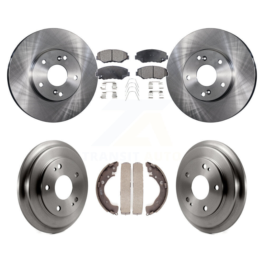Transit Auto K8F-103196 Disc Brake Kit for 2013-2015 Honda Civic - Front and Rear product image