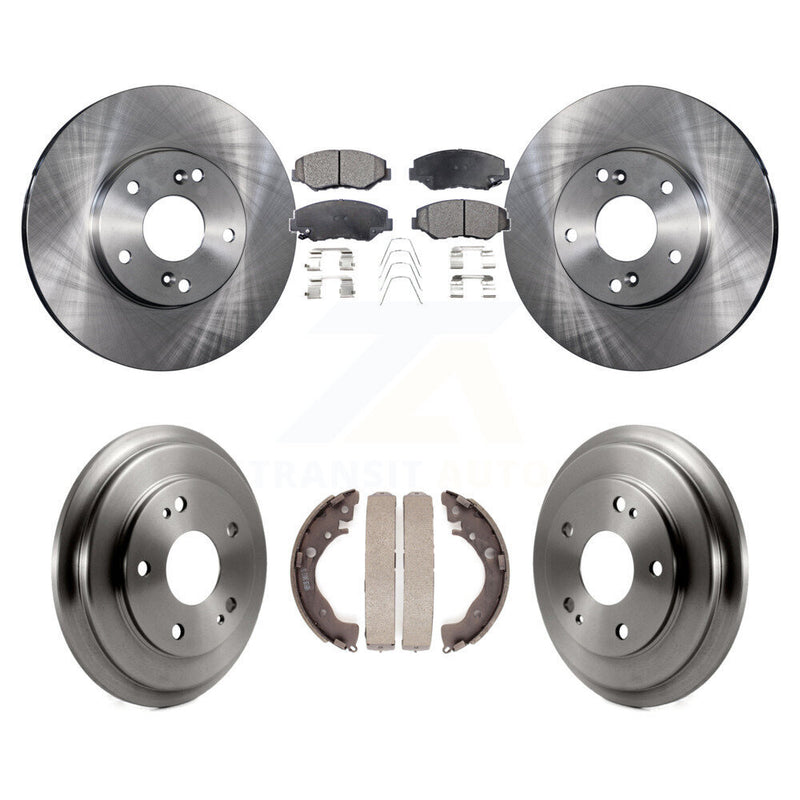 Transit Auto K8F-103196 Disc Brake Kit for 2013-2015 Honda Civic - Front and Rear product image