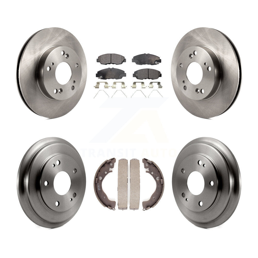 Transit Auto K8F-103197 Disc Brake Kit for 2012-2015 Honda Civic - Front and Rear product image
