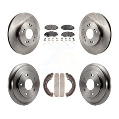 Transit Auto K8F-103197 Disc Brake Kit for 2012-2015 Honda Civic - Front and Rear product image