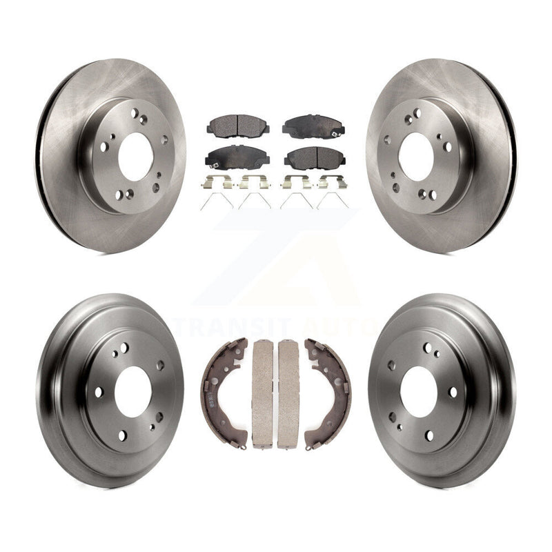 Transit Auto K8F-103197 Disc Brake Kit for 2012-2015 Honda Civic - Front and Rear product image