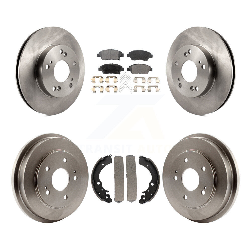 Transit Auto K8F-103199 Disc Brake Kit for 2012-2015 Honda Civic - Front and Rear product image