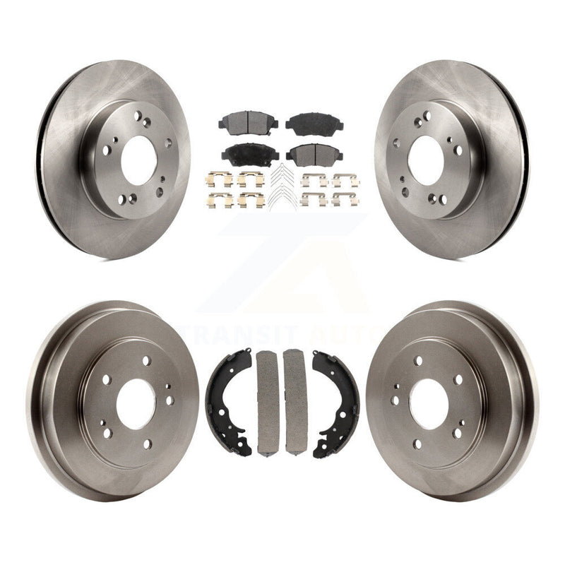 Transit Auto K8F-103199 Disc Brake Kit for 2012-2015 Honda Civic - Front and Rear product image
