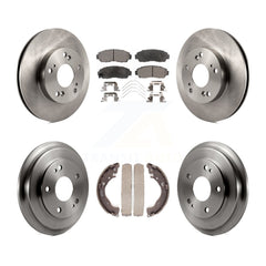 Transit Auto K8F-103200 Disc Brake Kit for 2015 Honda Civic - Front and Rear product image
