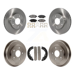 Transit Auto K8F-103202 Disc Brake Kit for 2006-2008 Honda Civic - Front and Rear product image