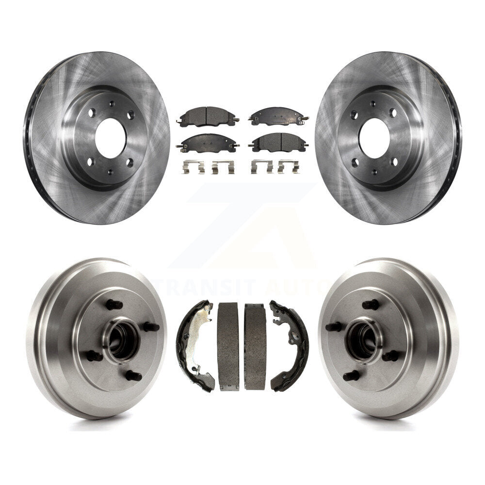 Transit Auto K8F-103203 Disc Brake Kit for 2009-2011 Ford Focus - Front and Rear product image