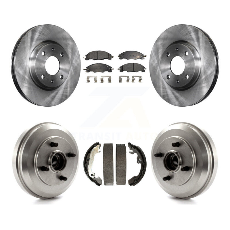 Transit Auto K8F-103203 Disc Brake Kit for 2009-2011 Ford Focus - Front and Rear product image