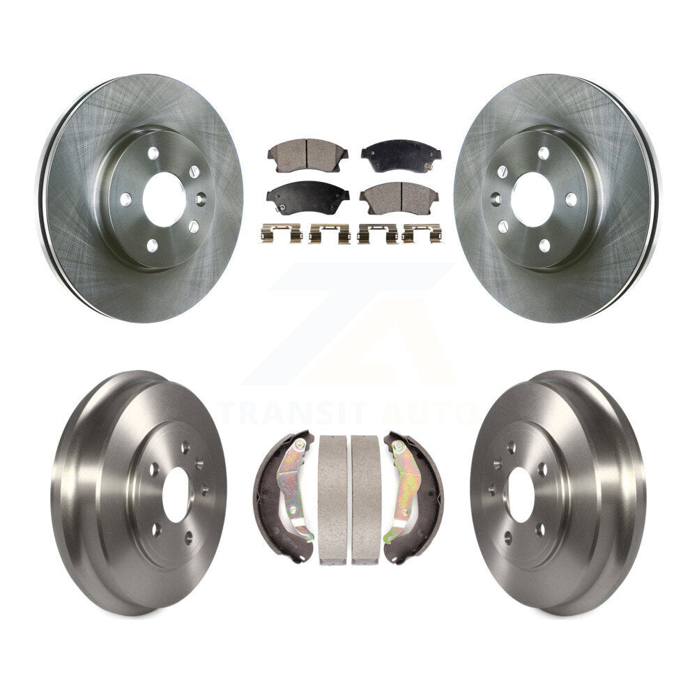 Transit Auto K8F-103204 Disc Brake Kit for 2012-2017 Chevrolet Sonic - Front and Rear product image