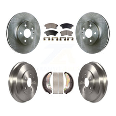 Transit Auto K8F-103204 Disc Brake Kit for 2012-2017 Chevrolet Sonic - Front and Rear product image