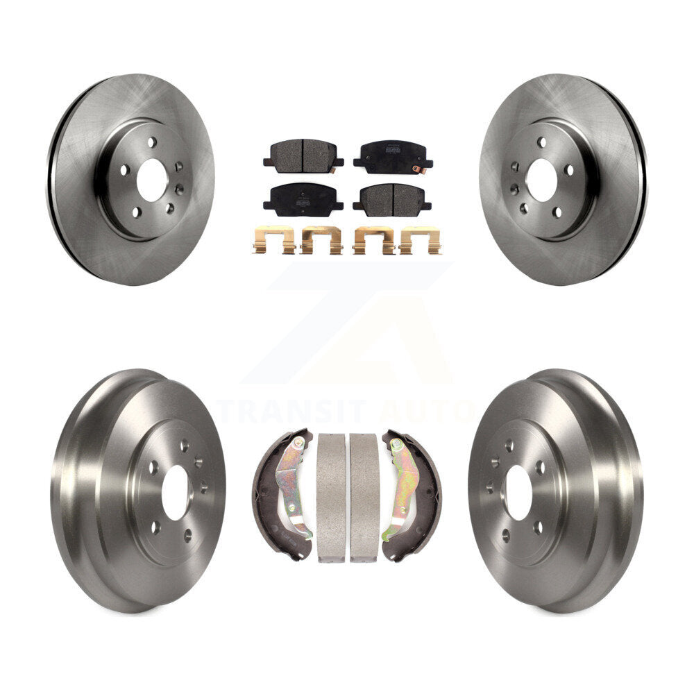 Transit Auto K8F-103205 Disc Brake Kit for 2018-2022 Chevrolet Trax - Front and Rear product image