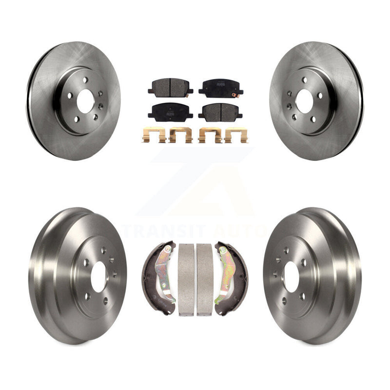 Transit Auto K8F-103205 Disc Brake Kit for 2018-2022 Chevrolet Trax - Front and Rear product image