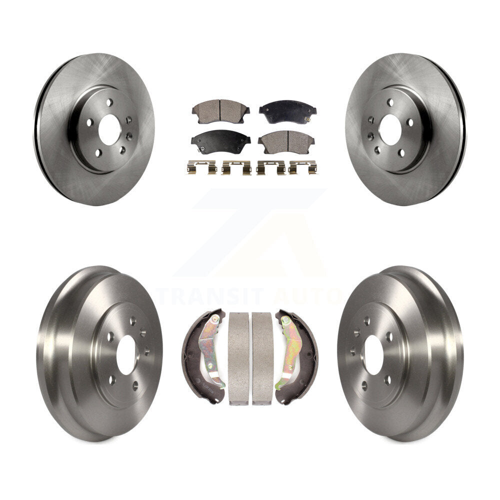 Transit Auto K8F-103206 Disc Brake Kit for 2013-2014 Chevrolet Sonic - Front and Rear product image