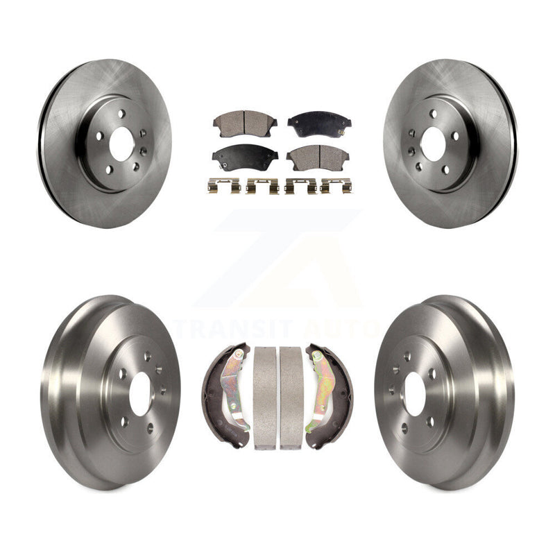 Transit Auto K8F-103206 Disc Brake Kit for 2013-2014 Chevrolet Sonic - Front and Rear product image