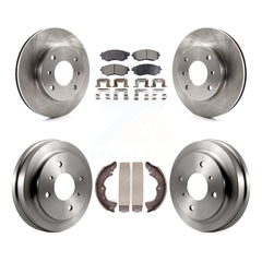 Transit Auto K8F-103213 Disc Brake Kit for 2002-2006 Nissan Sentra - Front and Rear product image