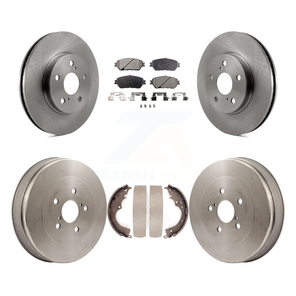 Transit Auto K8F-103214 Disc Brake Kit for 2004-2010 Toyota Sienna - Front and Rear product image