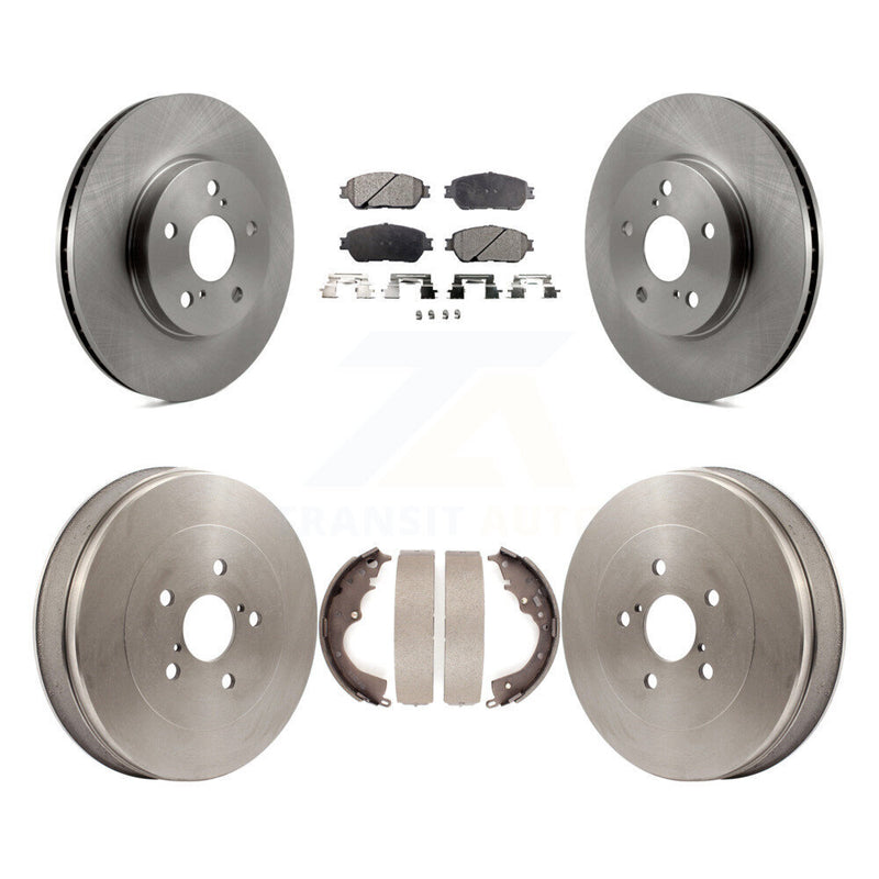 Transit Auto K8F-103214 Disc Brake Kit for 2004-2010 Toyota Sienna - Front and Rear product image