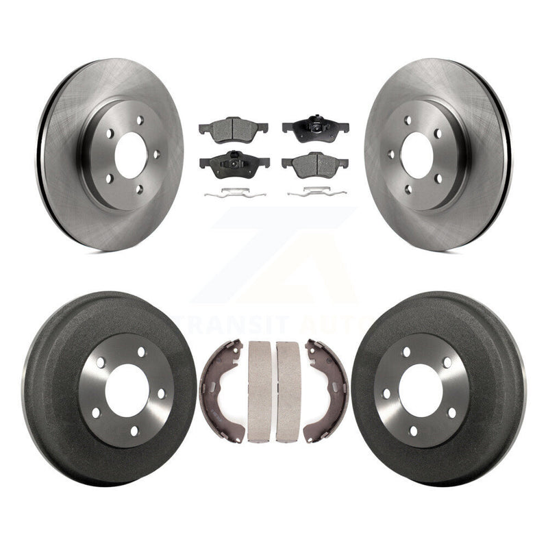 Transit Auto K8F-103216 Disc Brake Kit for 2005-2007 Ford Escape, Mercury Mariner, Mazda Tribute - Front and Rear product image