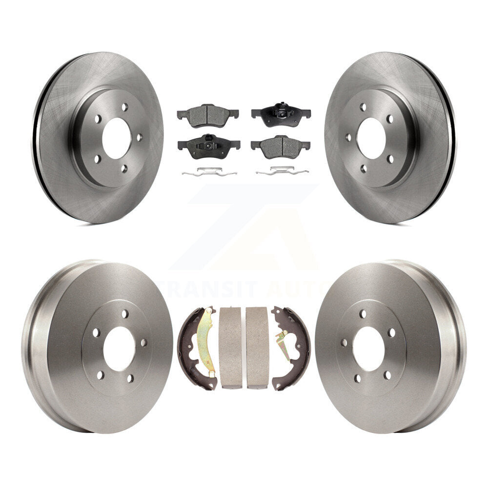 Transit Auto K8F-103217 Disc Brake Kit for 2007-2012 Ford Escape, Mercury Mariner, Mazda Tribute - Front and Rear product image