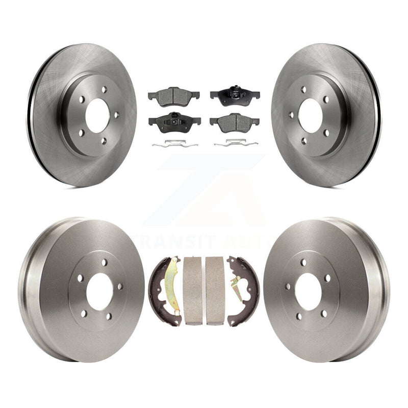 Transit Auto K8F-103217 Disc Brake Kit for 2007-2012 Ford Escape, Mercury Mariner, Mazda Tribute - Front and Rear product image
