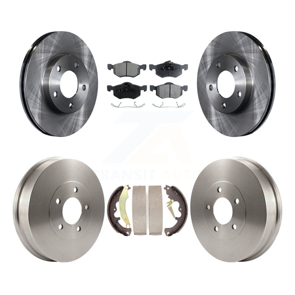 Transit Auto K8F-103218 Disc Brake Kit for 2007 Ford Escape, Mercury Mariner - Front and Rear product image
