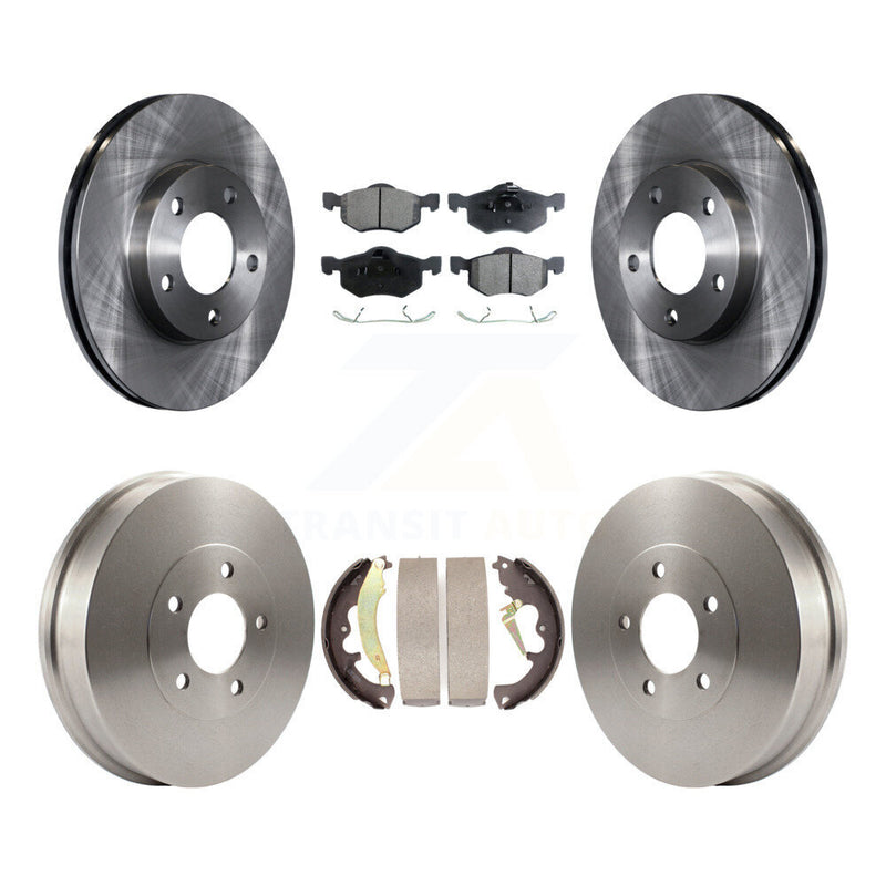 Transit Auto K8F-103218 Disc Brake Kit for 2007 Ford Escape, Mercury Mariner - Front and Rear product image