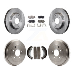 Transit Auto K8F-103219 Disc Brake Kit for 2013-2019 Nissan Sentra - Front and Rear product image