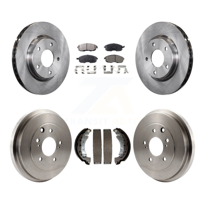 Transit Auto K8F-103219 Disc Brake Kit for 2013-2019 Nissan Sentra - Front and Rear product image