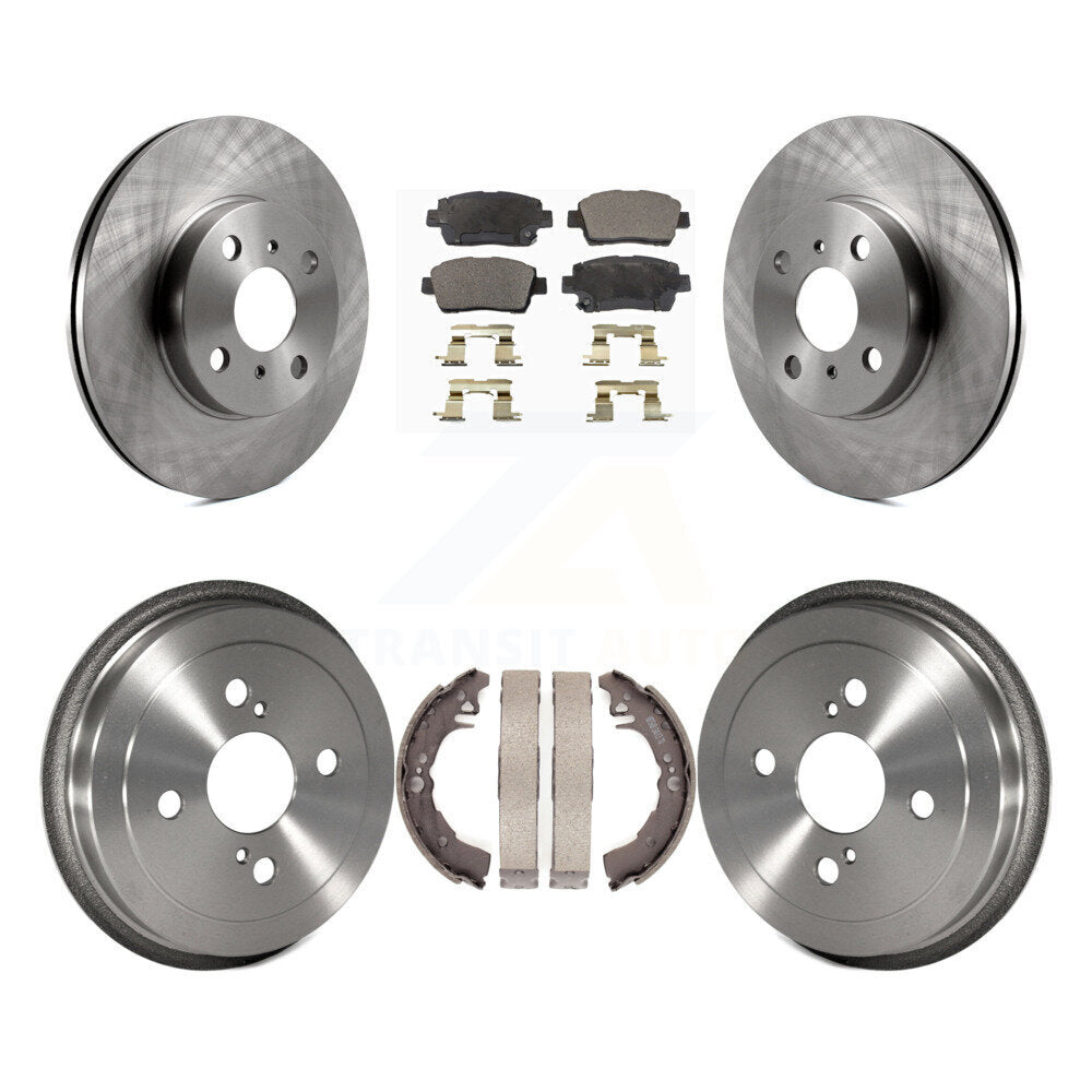 Transit Auto K8F-103220 Disc Brake Kit for 2001-2005 Toyota Echo - Front and Rear product image