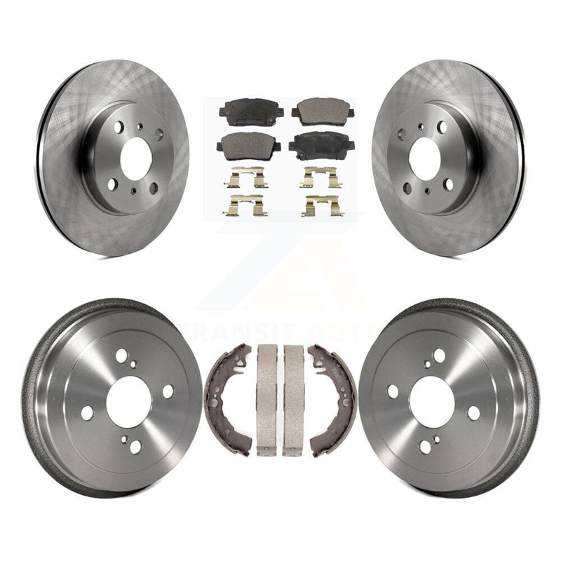 Transit Auto K8F-103220 Disc Brake Kit for 2001-2005 Toyota Echo - Front and Rear product image