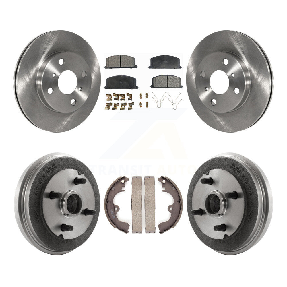 Transit Auto K8F-103221 Disc Brake Kit for 1991-1999 Toyota Paseo, Toyota Tercel - Front and Rear product image