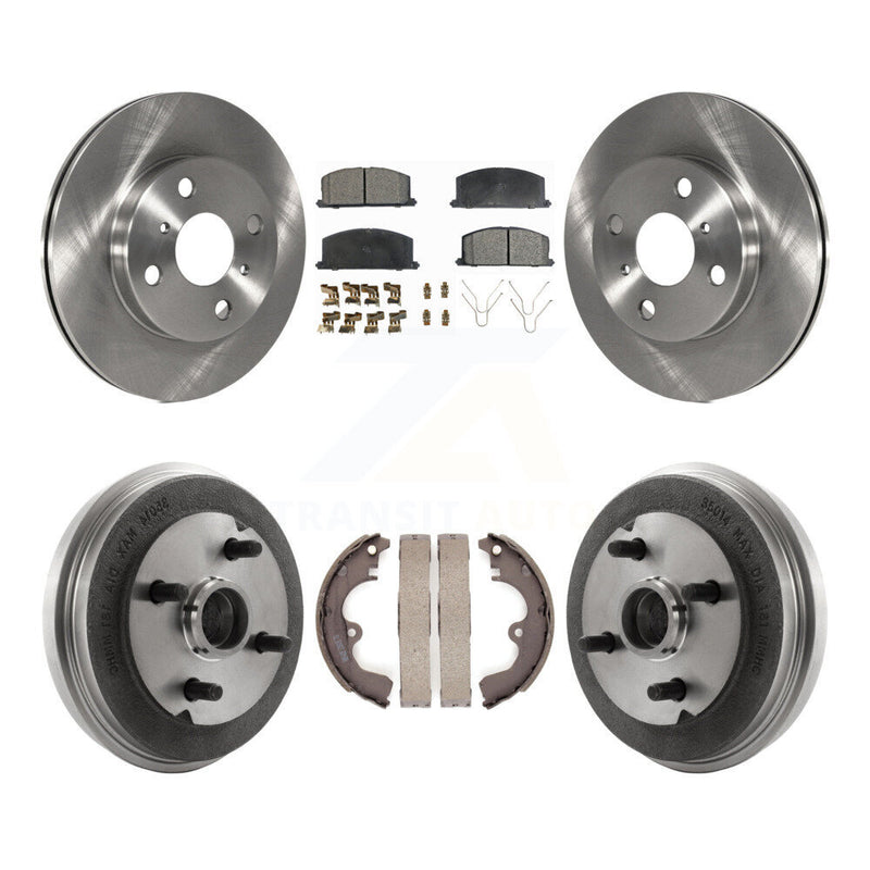 Transit Auto K8F-103221 Disc Brake Kit for 1991-1999 Toyota Paseo, Toyota Tercel - Front and Rear product image