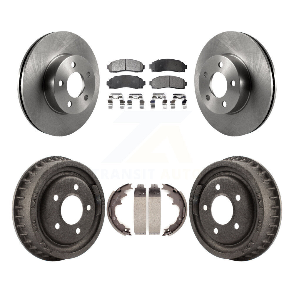 Transit Auto K8F-103227 Disc Brake Kit for 2004-2010 Mazda B4000, Ford Ranger - Front and Rear product image