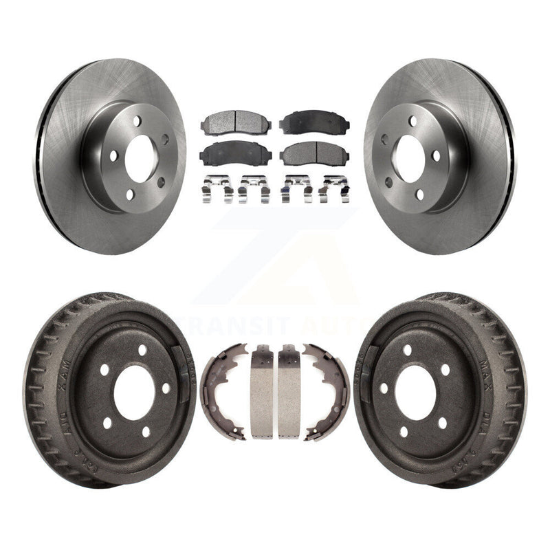 Transit Auto K8F-103227 Disc Brake Kit for 2004-2010 Mazda B4000, Ford Ranger - Front and Rear product image
