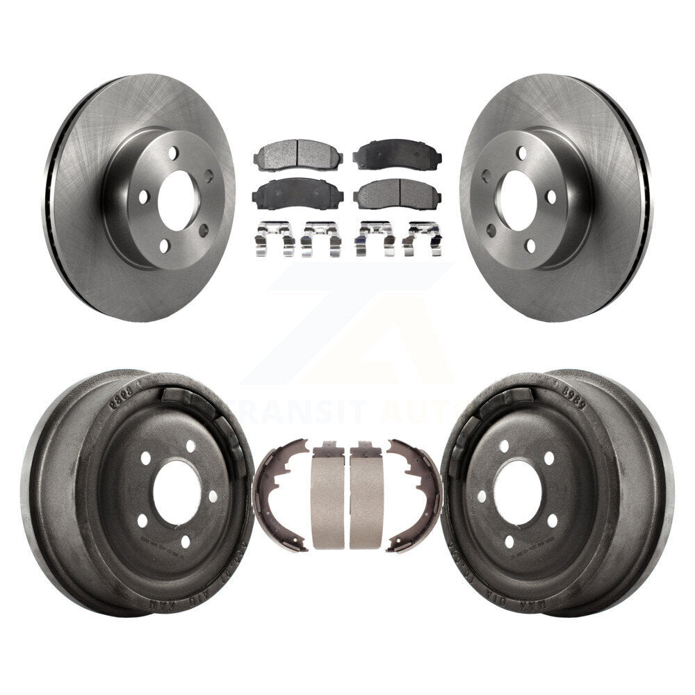 Transit Auto K8F-103228 Disc Brake Kit for 2004-2010 Mazda B4000, Ford Ranger - Front and Rear product image