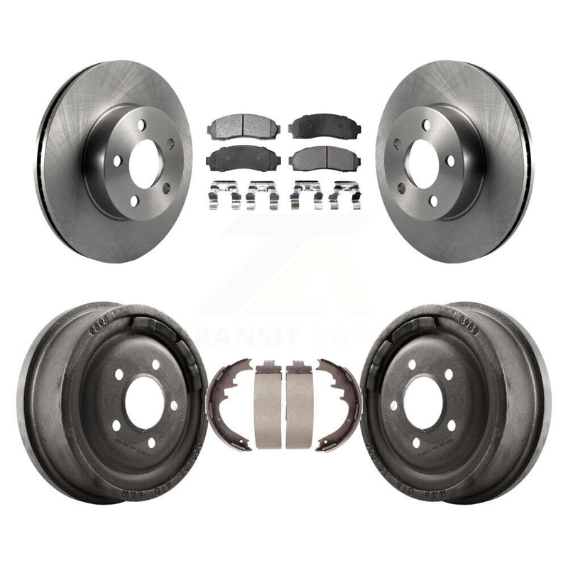 Transit Auto K8F-103228 Disc Brake Kit for 2004-2010 Mazda B4000, Ford Ranger - Front and Rear product image