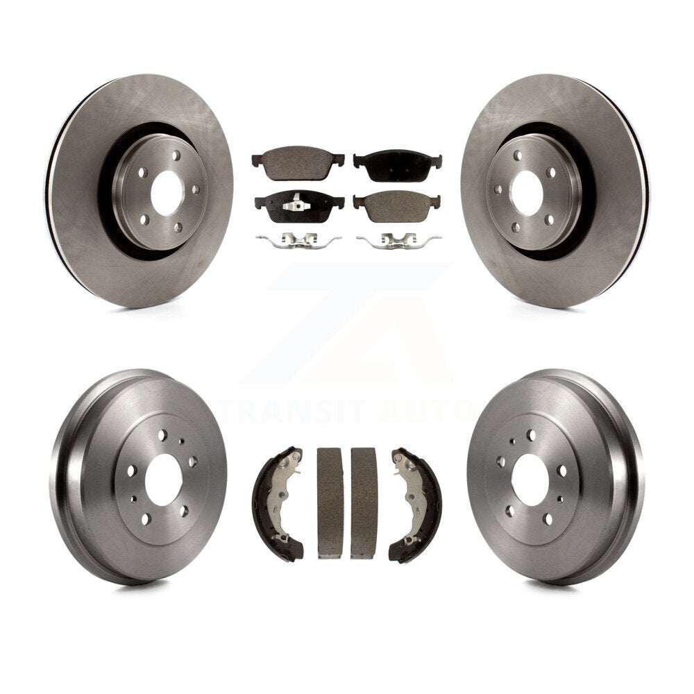 Transit Auto K8F-103235 Disc Brake Kit for 2013-2018 Ford Focus - Front and Rear product image