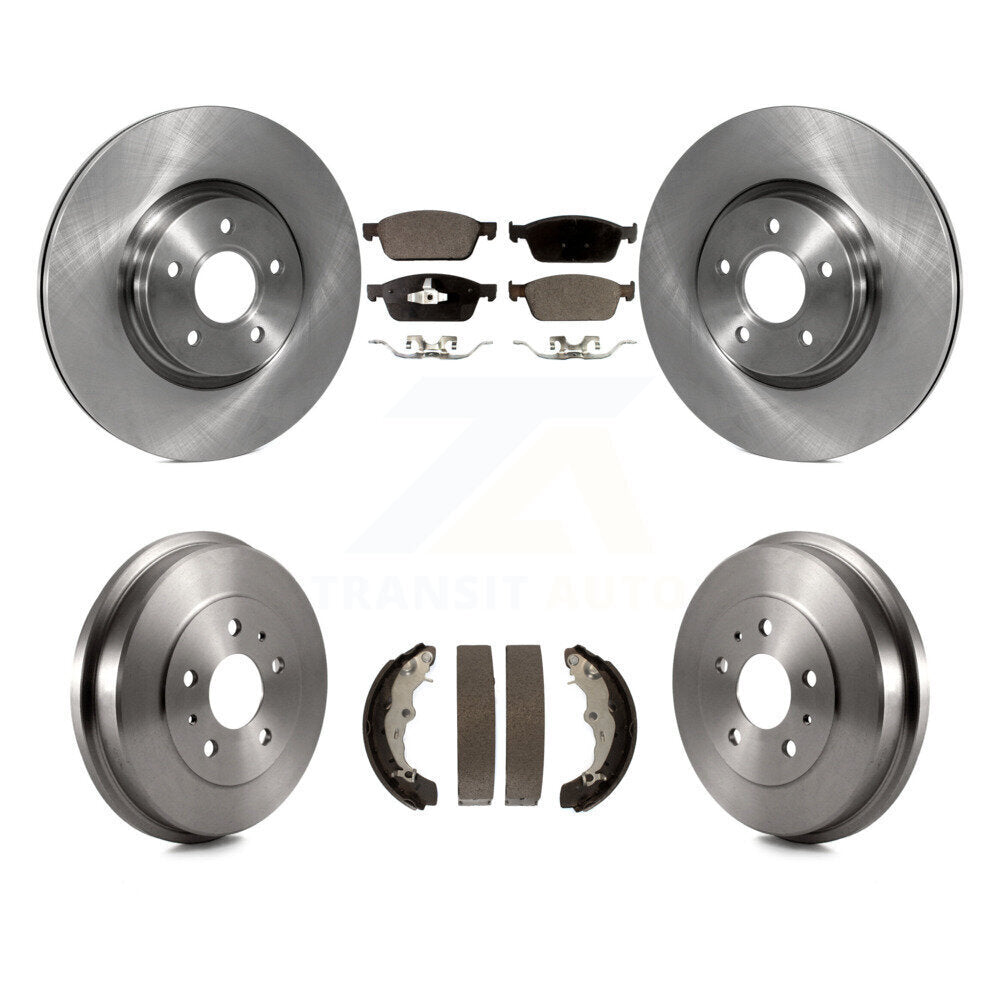Transit Auto K8F-103237 Disc Brake Kit for 2013-2018 Ford Focus - Front and Rear product image