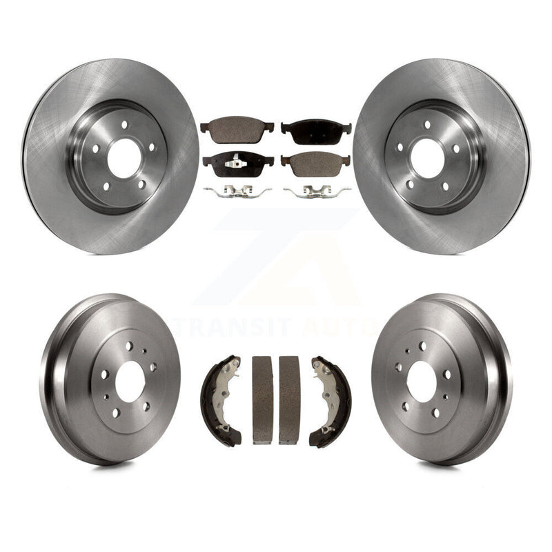 Transit Auto K8F-103237 Disc Brake Kit for 2013-2018 Ford Focus - Front and Rear product image