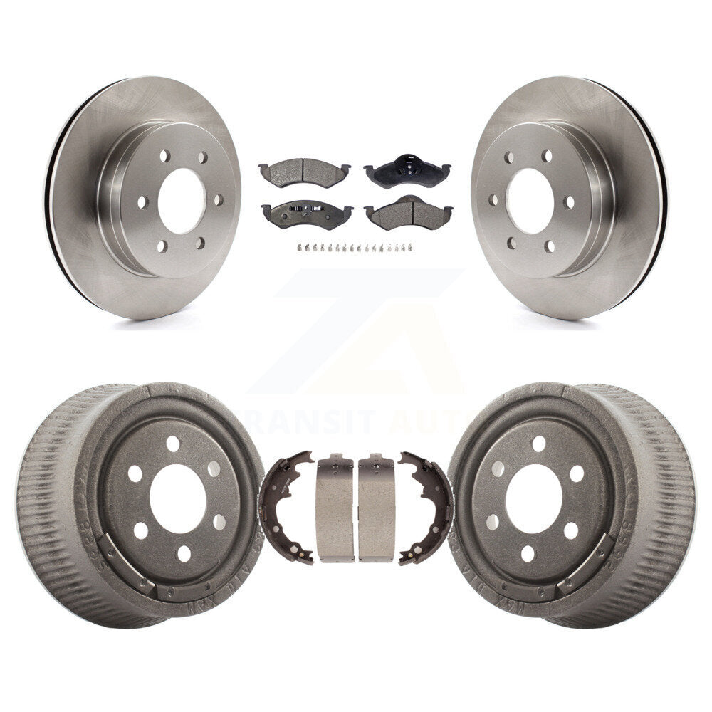 Transit Auto K8F-103238 Disc Brake Kit for 2000-2002 Dodge Dakota - Front and Rear product image