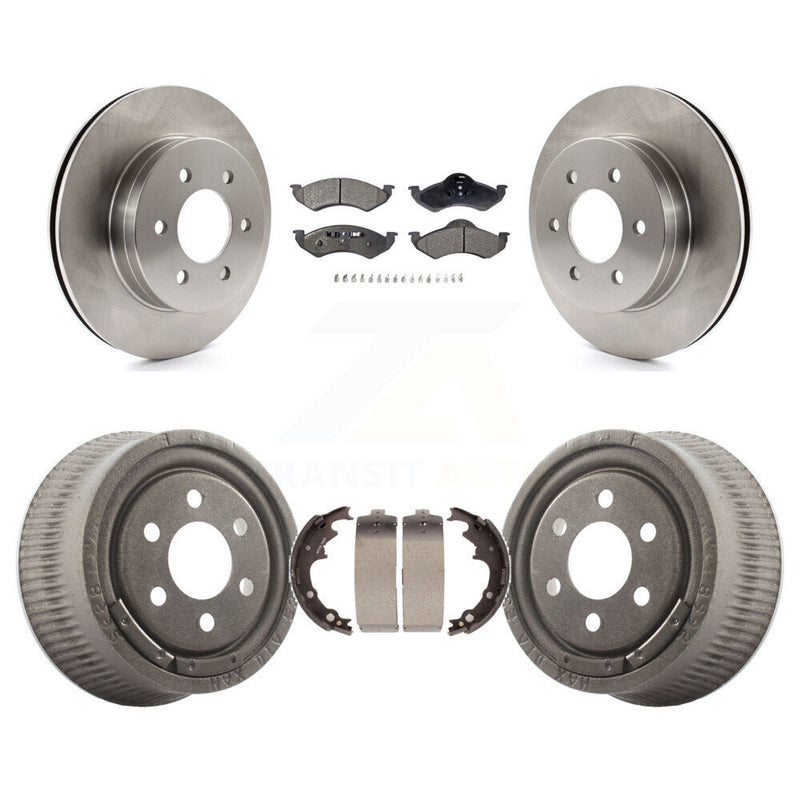 Transit Auto K8F-103238 Disc Brake Kit for 2000-2002 Dodge Dakota - Front and Rear product image