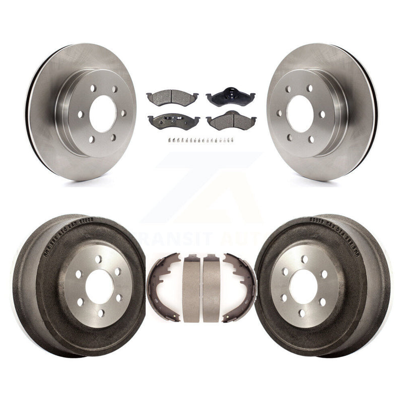Transit Auto K8F-103239 Disc Brake Kit for 2000-2002 Dodge Dakota, Dodge Durango - Front and Rear product image