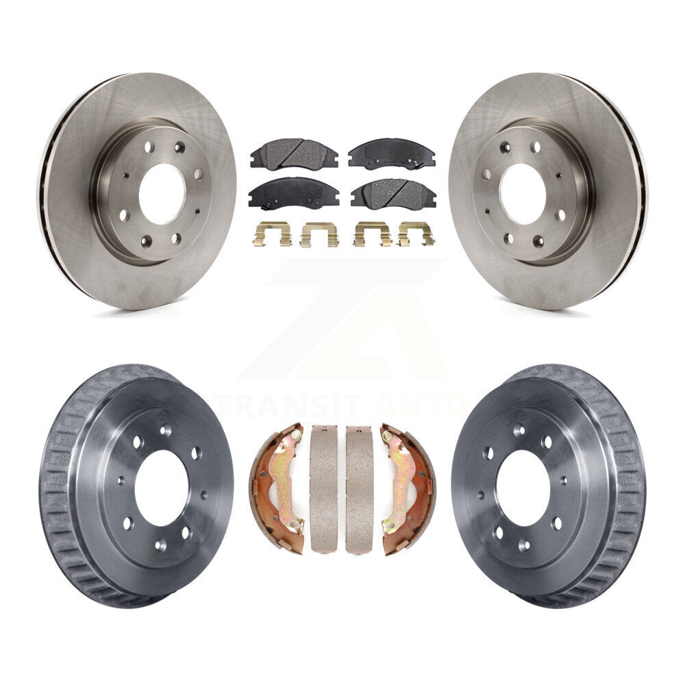 Transit Auto K8F-103240 Disc Brake Kit for 2007-2009 Kia Spectra - Front and Rear product image
