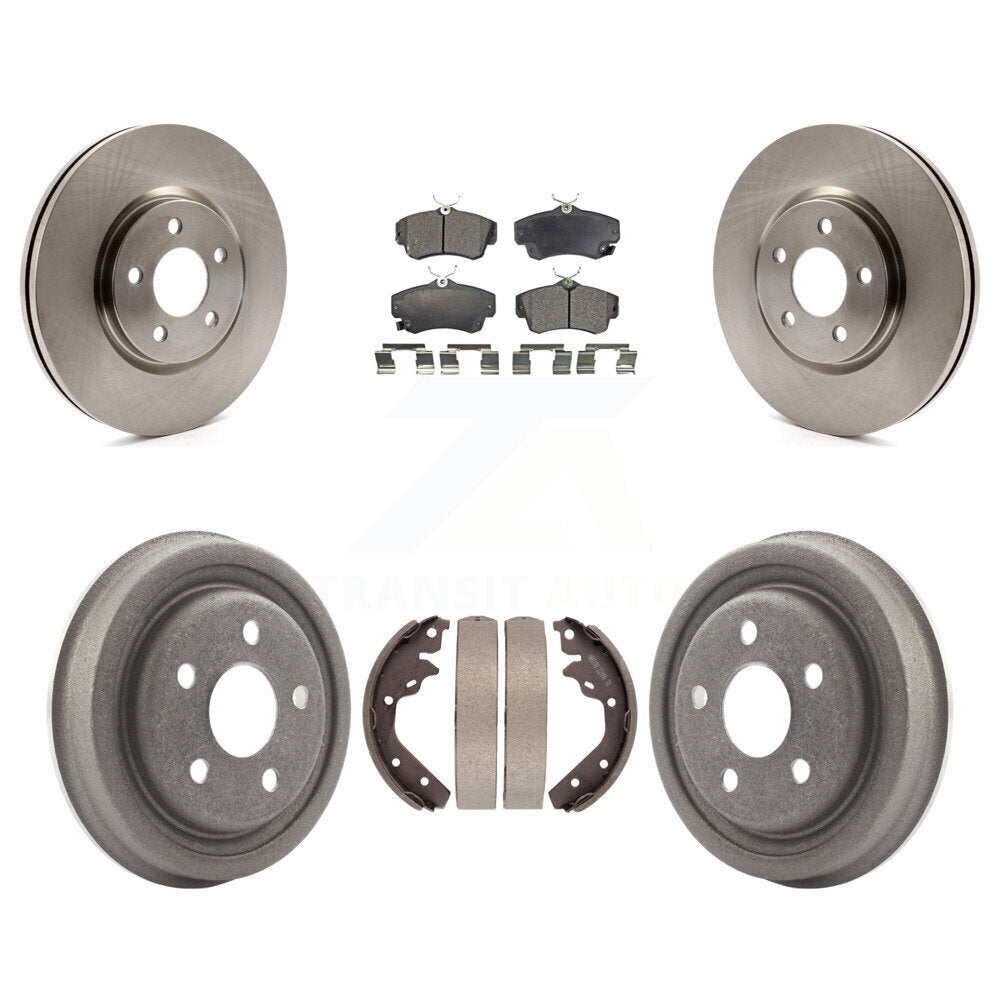 Transit Auto K8F-103244 Disc Brake Kit for 2003 Dodge Neon - Front and Rear product image