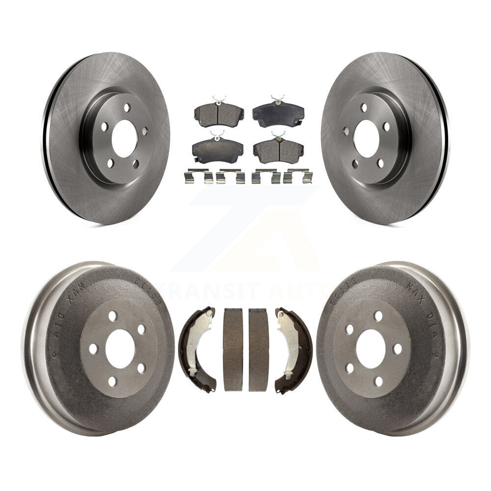 Transit Auto K8F-103251 Disc Brake Kit for 2004-2009 Chrysler PT Cruiser - Front and Rear product image