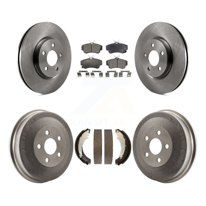 Transit Auto K8F-103251 Disc Brake Kit for 2004-2009 Chrysler PT Cruiser - Front and Rear product image