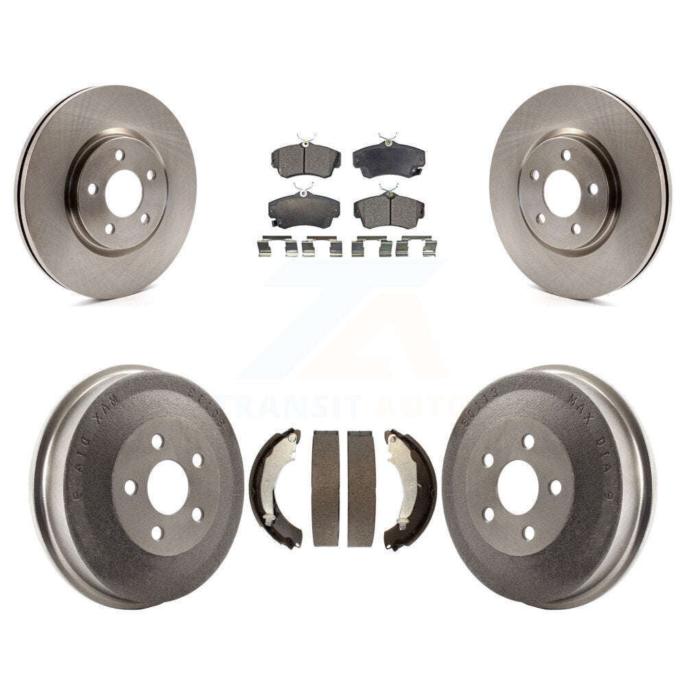 Transit Auto K8F-103252 Disc Brake Kit for 2004-2009 Chrysler PT Cruiser - Front and Rear product image