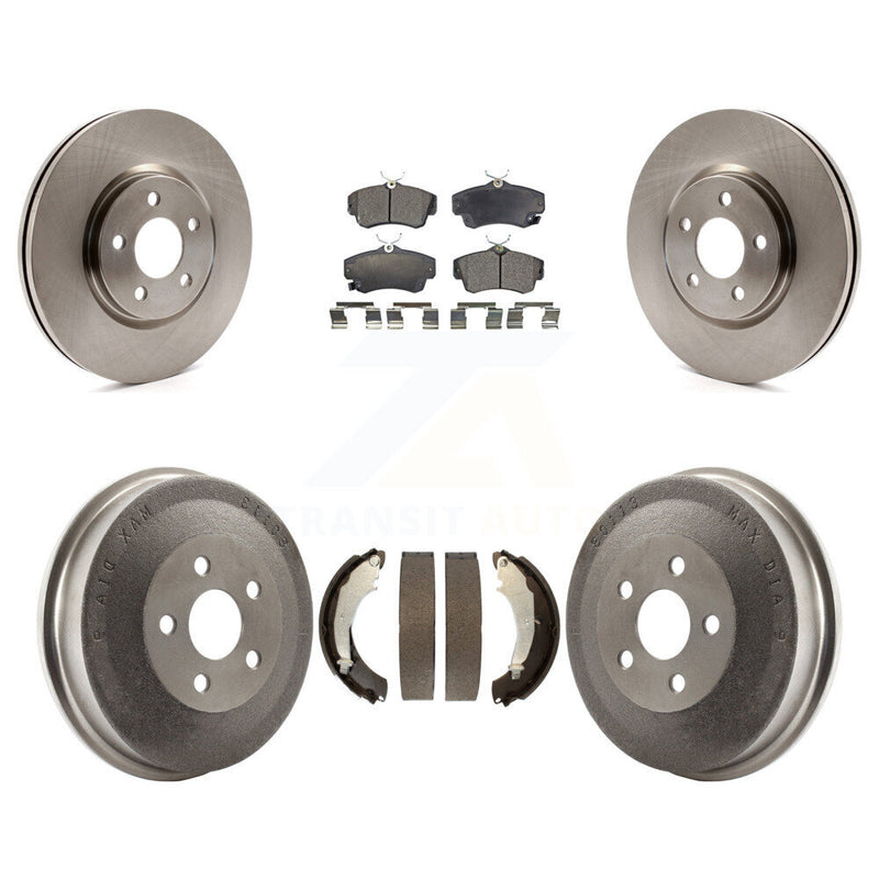 Transit Auto K8F-103252 Disc Brake Kit for 2004-2009 Chrysler PT Cruiser - Front and Rear product image