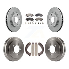 Transit Auto K8F-103254 Disc Brake Kit for 2007-2012 Dodge Caliber - Front and Rear product image