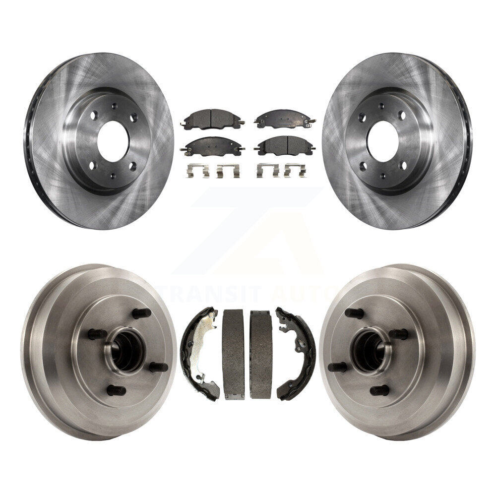 Transit Auto K8F-103255 Disc Brake Kit for 2008 Ford Focus - Front and Rear product image